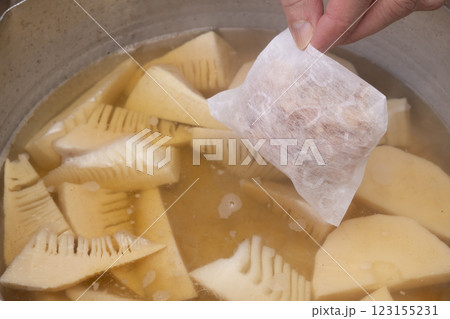若竹煮を作る工程 123155231