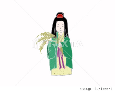 日本神話に出てくるクシナダヒメ 日本神話に出てくるクシナダヒメ 123156671