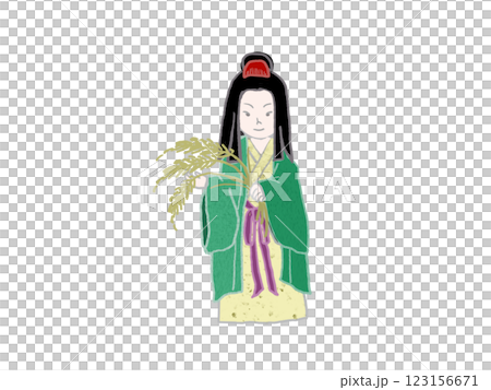 日本神話に出てくるクシナダヒメ 日本神話に出てくるクシナダヒメ 123156671