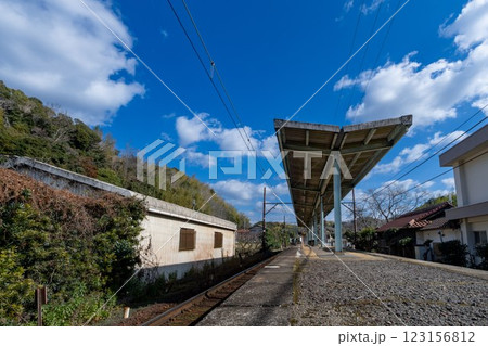 和歌山電鐵 大池遊園駅ホーム 和歌山電鐵 大池遊園駅ホーム 123156812