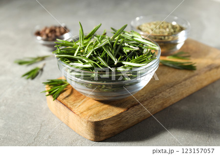 Rosemary, concept of seasoning and different spices Rosemary, concept of seasoning and different spices 123157057