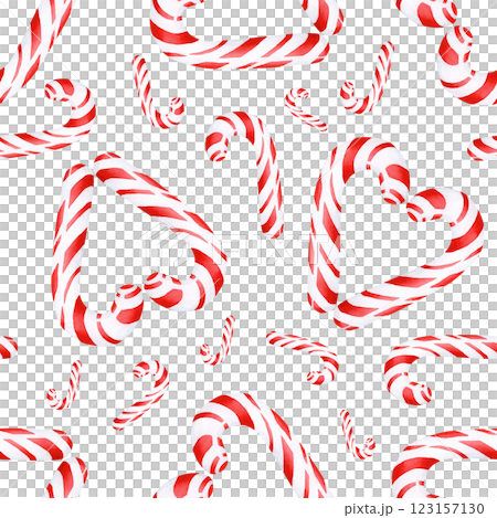 Watercolor illustration of a Christmas heart-shaped lollipop. Seamless pattern is hand-made on an isolated background. Drawing for photo wallpaper, stickers, scrapbooking, fabric Watercolor illustration of a Christmas heart-shaped lollipop. Seamless pattern is hand-made on an isolated background. Drawing for photo wallpaper, stickers, scrapbooking, fabric 123157130