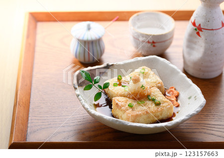 揚げ出汁豆腐 揚げ出汁豆腐 123157663