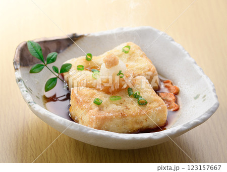 揚げ出汁豆腐 揚げ出汁豆腐 123157667