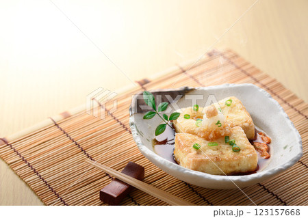 揚げ出汁豆腐 揚げ出汁豆腐 123157668