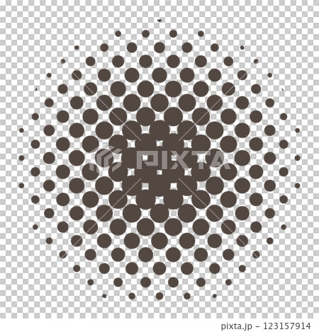 Simple and easy to use circular halftone material Simple and easy to use circular halftone material 123157914