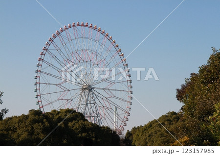 葛西臨海公園の「ダイヤと花の大観覧車」 123157985