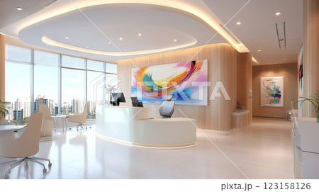 Modern Office Interior Modern Office Interior 123158126