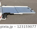 福祉車両のスロープ 123159077