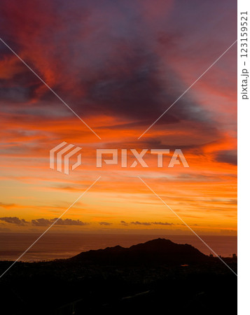 Hawaii Sunset Hawaii Sunset 123159521