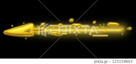 Neon Yellow Magic Rock Strike Effect Hand Drawn Glowing Texture Illustration Neon Yellow Magic Rock Strike Effect Hand Drawn Glowing Texture Illustration 123159603