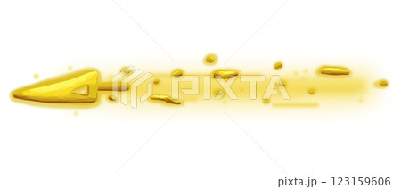 Neon Yellow Magic Rock Strike Effect Hand Drawn Glowing Texture Illustration Neon Yellow Magic Rock Strike Effect Hand Drawn Glowing Texture Illustration 123159606