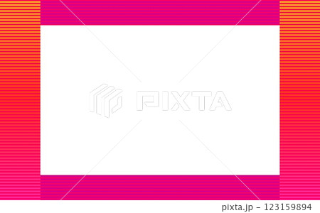 ボーダー模様 フレーム ホワイトスペース ボーダー模様 フレーム ホワイトスペース 123159894