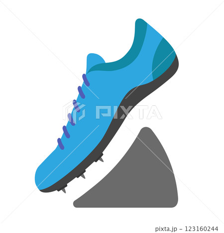 陸上競技のアイコン 陸上競技のアイコン 123160244