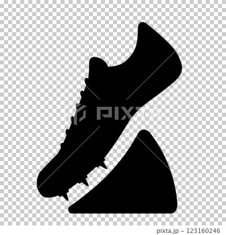 陸上競技のアイコン 陸上競技のアイコン 123160246