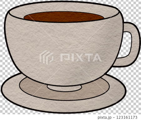 The illustration of a coffee The illustration of a coffee 123161173