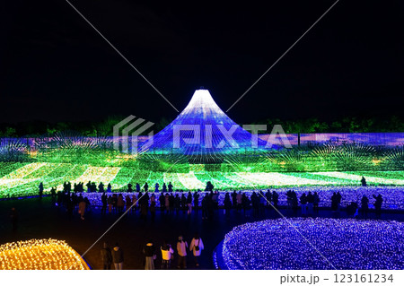 なばなの里イルミネーション・名峰富士《三重県桑名市ナガシマリゾート》 123161234