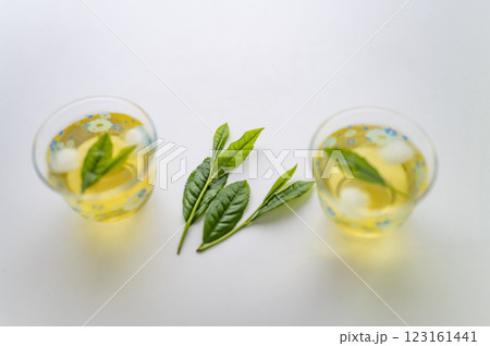 新茶を冷やして頂く 123161441