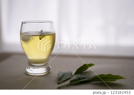 新茶を冷やして頂く 123161453