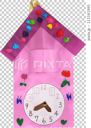 Cuckoo clock made by a child Cuckoo clock made by a child 123161995