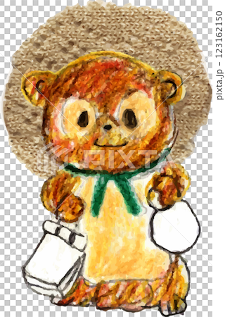 Tanuki Shigaraki ware 123162150