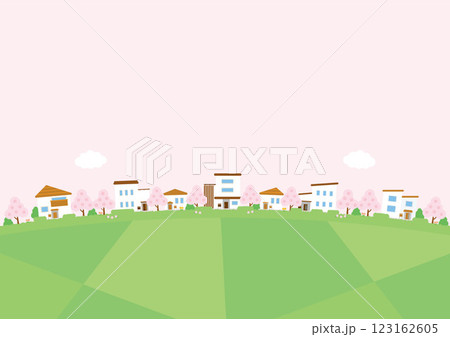 背景素材-住宅2025-11ベク 123162605