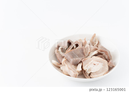 ボイルした豚ガツ（胃袋） 123165001