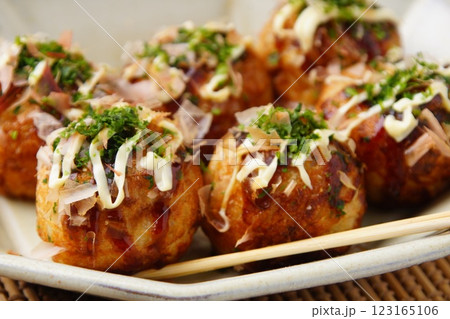 大阪名物たこ焼 123165106