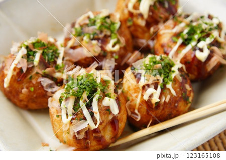 大阪名物たこ焼 123165108