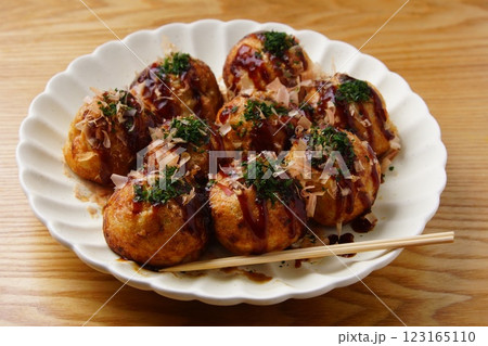 大阪名物たこ焼 123165110