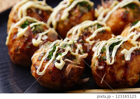 大阪名物たこ焼 123165125