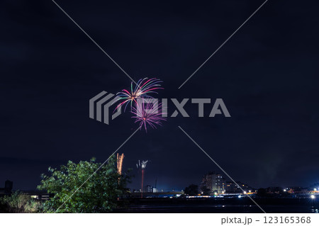 多摩川花火大会 関東 多摩川花火大会 関東 123165368