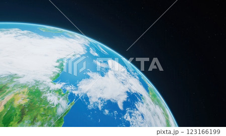 Satellite Captures Real Time Earth Data Environmental Shifts Innovation Geotags on Evolving Planetary Dashboard in Deep Space 123166199