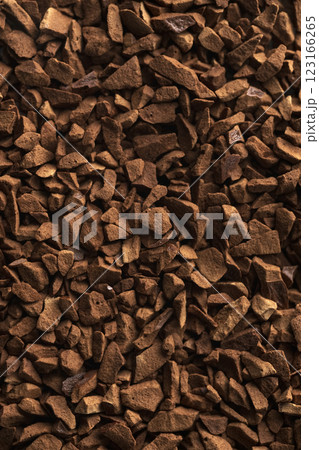 Dry instant coffee as background Dry instant coffee as background 123166265