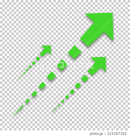 green arrow on white background green arrow on white background 123167102
