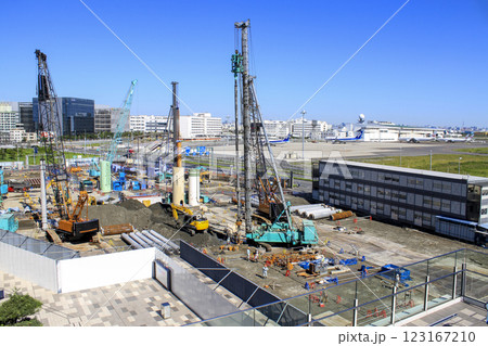 羽田イノベーションシティfloor zoneABCの工事初期模様 123167210