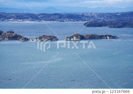 秋の松島四大観 大高森:壮観からの展望 秋の松島四大観 大高森:壮観からの展望 123167666