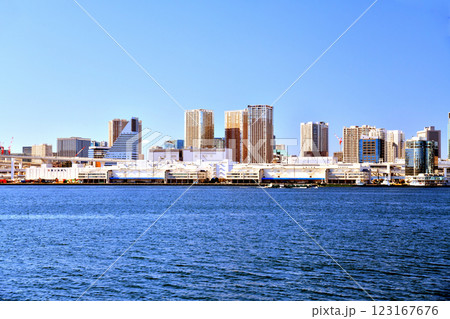 芝浦ふ頭／芝浦アイランド方面を望む(東京都港区)【2025.1】 123167676