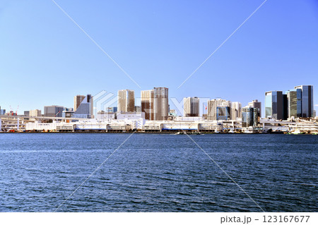 芝浦ふ頭／芝浦アイランド方面を望む(東京都港区)【2025.1】 123167677