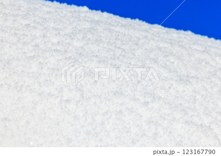 雪のテクスチャ 123167790