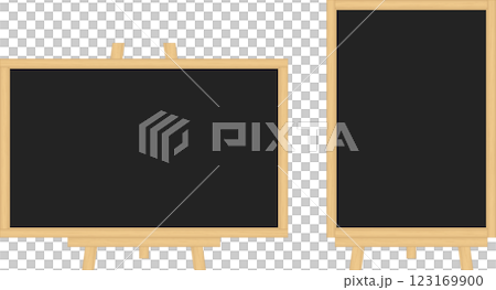 Chalkboard easel frame set 123169900