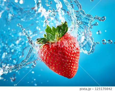 ウォーター&ストロベリー ウォーター&ストロベリー 123170842