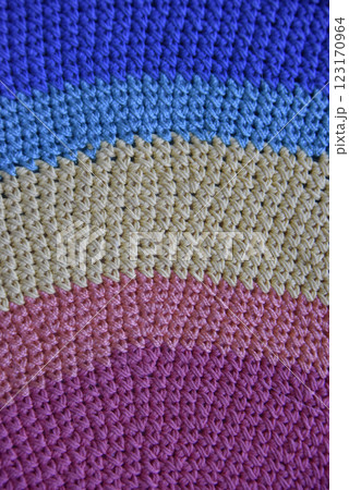 rainbow knitted pattern rainbow knitted pattern 123170964