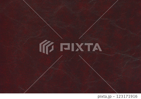 Imitation cowhide texture close up, red and burgundy cowhide texture can be background 123171916