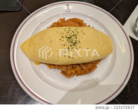 名物たんぽぽオムライス 名物たんぽぽオムライス 123172617