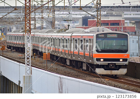 武蔵野線　西浦和－北朝霞　JR東日本　E231系0番台　MU42編成（幕張） 123173856