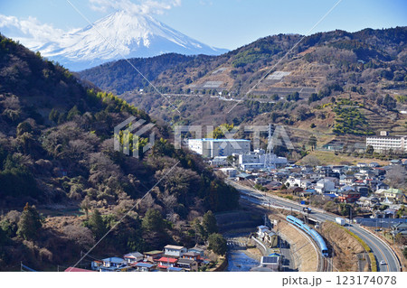 御殿場線 山北-東山北 小田急 60000形 ふじさん 御殿場線 山北-東山北 小田急 60000形 ふじさん 123174078