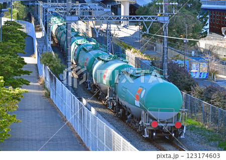 東海道本線 貨物支線 東高島-桜木町 JR貨物 タキ1000-498 東海道本線 貨物支線 東高島-桜木町 JR貨物 タキ1000-498 123174603