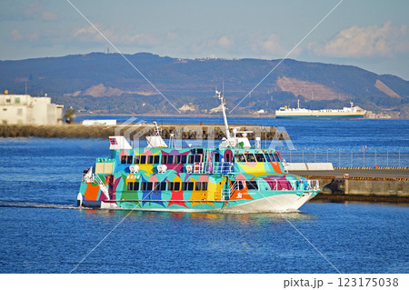 東海汽船　久里浜港　セブンアイランド　友　ボーイング929　ジェットフォイル 123175038