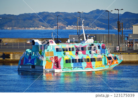 東海汽船　久里浜港　セブンアイランド　友　ボーイング929　ジェットフォイル 123175039